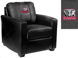 Silver Club Chair with Alabama Crimson Tide Bama Logo