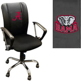 Curve Task Chair with Alabama Crimson Tide Red A Logo