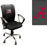 Curve Task Chair with Alabama Crimson Tide Elephant Logo