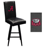 Swivel Bar Stool 2000 with Alabama Crimson Tide Red A Logo