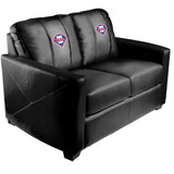 Silver Loveseat with Philadelphia Phillies Logo