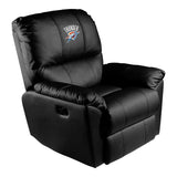 Rocker Recliner with Oklahoma City Thunder Logo