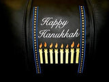 Relax Recliner with Hanukkah Candles Logo