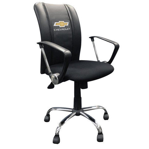 Curve Task Chair with Chevrolet logo