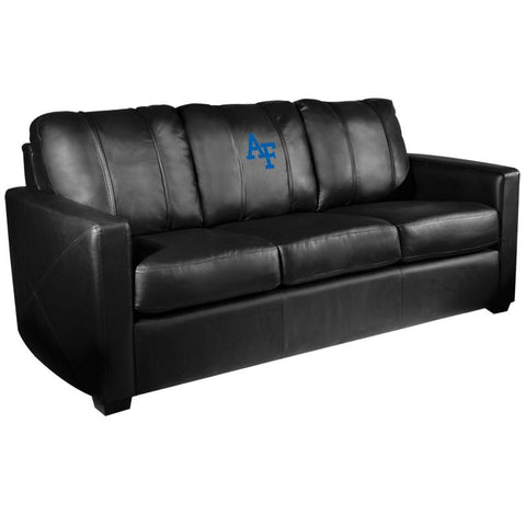 Silver Sofa with Air Force Falcons Logo