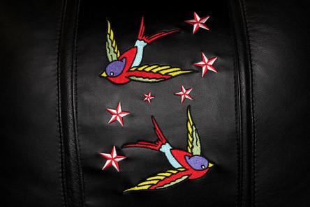 Swallows With Nautical Stars