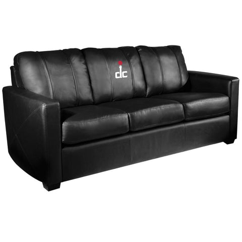 Silver Sofa with Washington Wizards Secondary