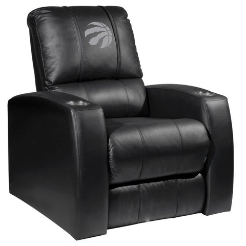 Relax Recliner with Toronto Raptors Primary Silver Logo