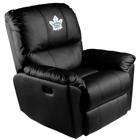 Rocker Recliner with Toronto Maple Leafs Logo