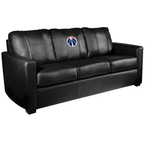 Silver Sofa with Washington Wizards Primary Logo