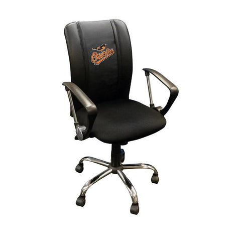 Curve Task Chair with Baltimore Orioles Logo