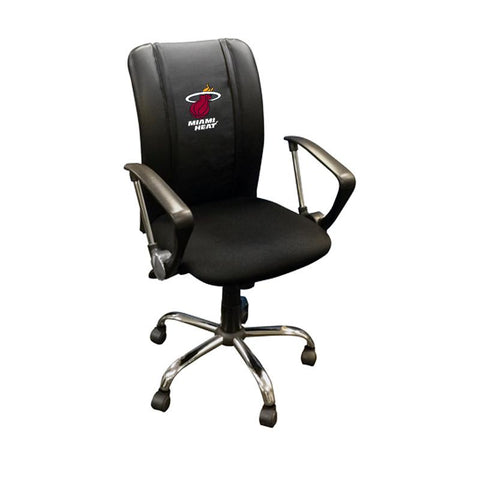 Curve Task Chair Miami Heat Logo