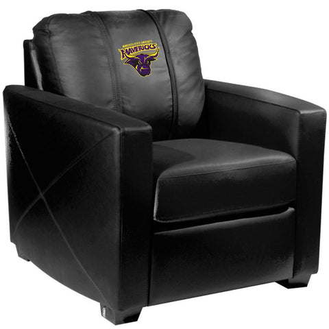Silver Club Chair with Minnesota State Mavericks Logo