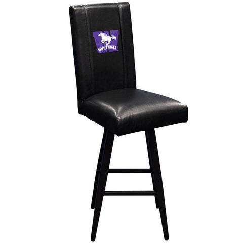 Swivel Bar Stool 2000 with Western University Canada Mustangs Logo
