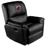 Rocker Recliner Miami Heat Logo