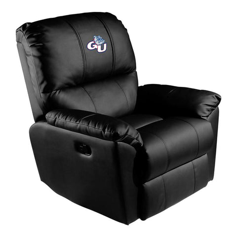 Rocker Recliner with Gonzaga Bulldogs Logo