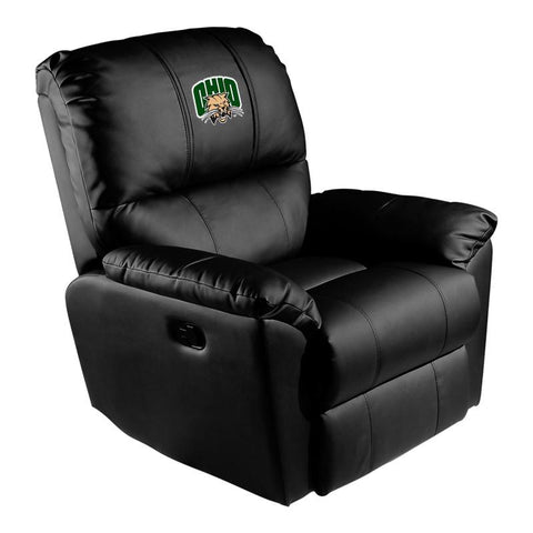 Rocker Recliner with Ohio Bobcats Logo