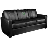 Silver Sofa with Milwaukee Bucks Logo