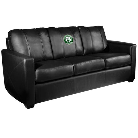 Silver Sofa with Milwaukee Bucks Secondary Logo
