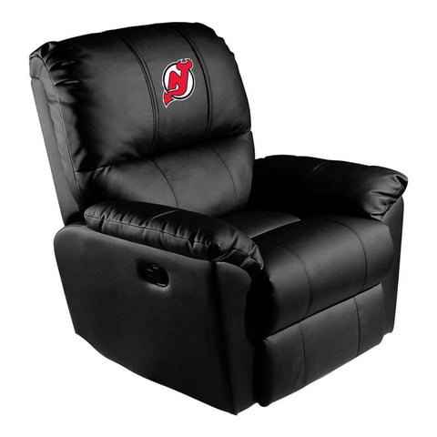 Rocker Recliner with New Jersey Devils Logo