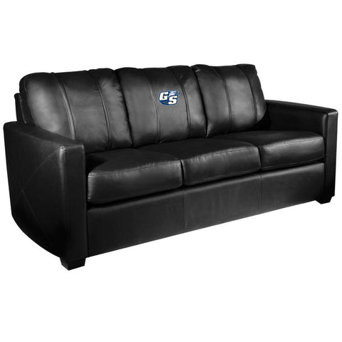 Silver Sofa with Georgia Southern GS Eagles Logo