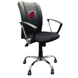 Curve Task Chair Miami Heat Logo
