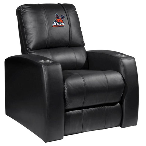 Relax Recliner with Utica College Primary Logo