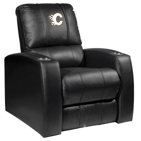 Relax Recliner with Calgary Flames White Logo