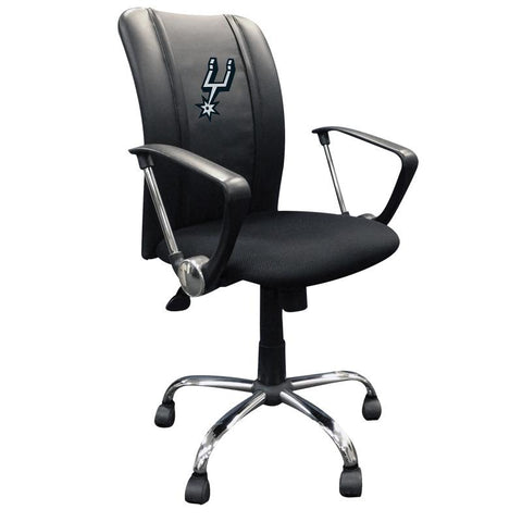 Curve Task Chair with San Antonio Spurs Primary Logo