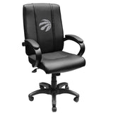 Office Chair 1000 with Toronto Raptors Primary Silver Logo