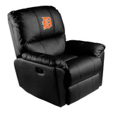 Rocker Recliner with Detroit Tigers Orange Logo
