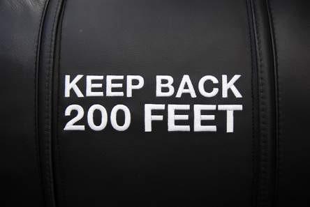 Keep Back 200 Feet