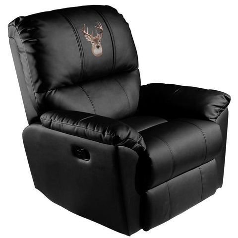 Rocker Recliner with Deer Head Logo