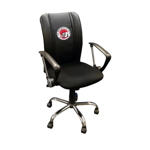 Curve Task Chair with University of Tampa Spartans Logo