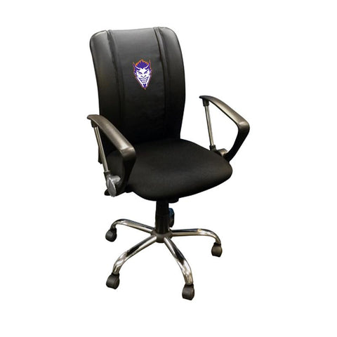 Curve Task Chair with Northwestern State Demon Head Logo