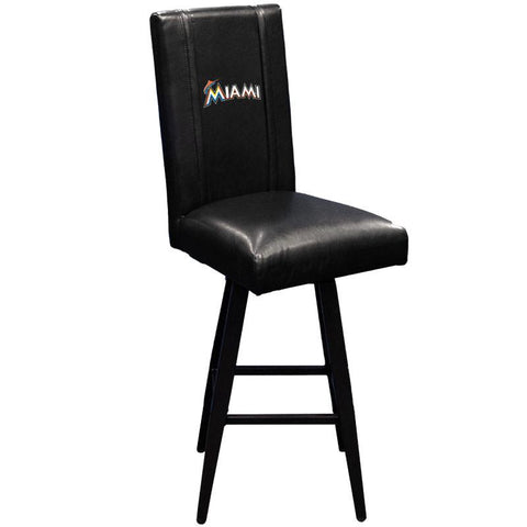 Swivel Bar Stool 2000 with Miami Marlins Secondary