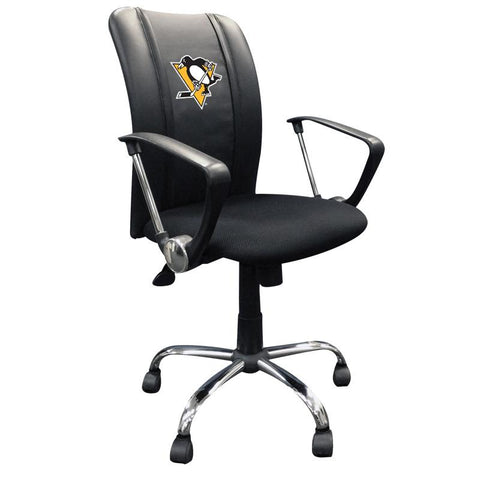 Curve Task Chair with Pittsburgh Penguins Logo