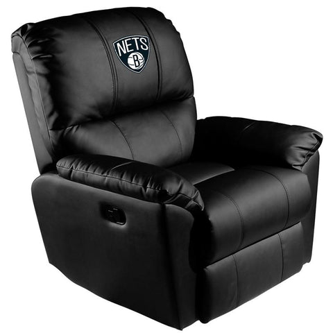 Rocker Recliner with Brooklyn Nets Logo