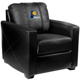 Silver Club Chair Indiana Pacers Logo