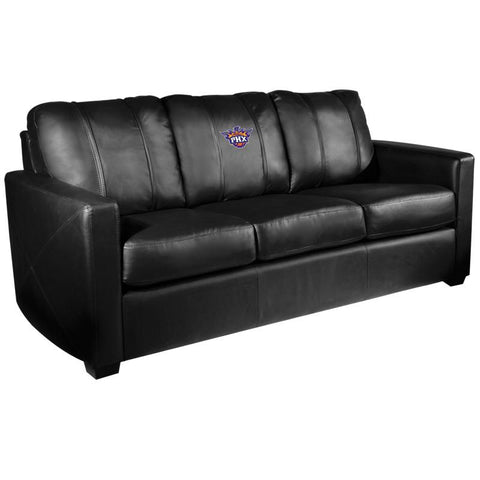 Silver Sofa with Phoenix Suns Secondary