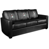 Silver Sofa with Snowman Logo