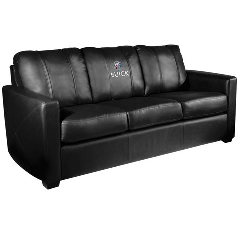 Silver Sofa with Buick Logo