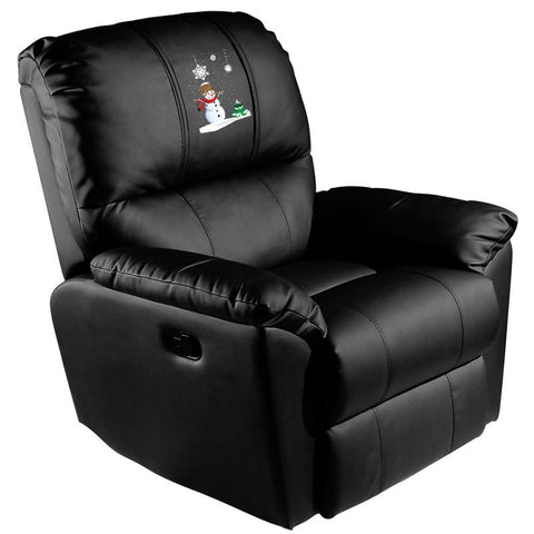 Rocker Recliner with Snowman Logo