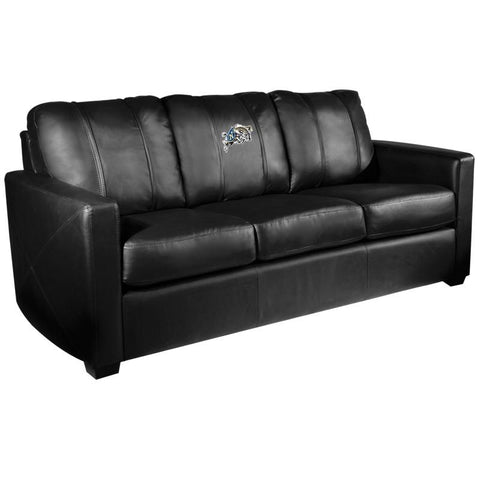 Silver Sofa with NAVY Midshipmen Logo
