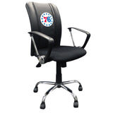 Curve Task Chair with Philadelphia 76ers Secondary