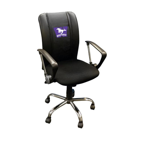 Curve Task Chair with Western University Canada Mustangs Logo