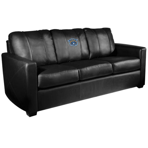 Silver Sofa with Villanova Wildcats Secondary Logo