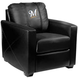 Silver Club Chair with Milwaukee Brewers Secondary