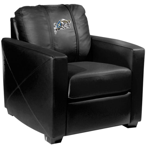 Silver Club Chair with NAVY Midshipmen Logo