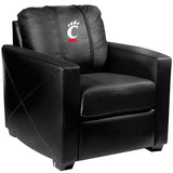 Silver Club Chair with Cincinnati Bearcats Logo